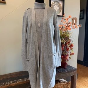 Just in time for fall! 2 piece women's sweater set.